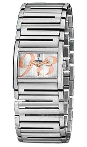 Festina Montre F16773/1 en acier inoxydable de qualité supérieure