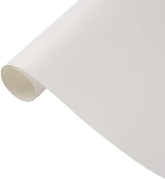 Holographic Rear Projection Film Self Adhesive Projector Sticker for Home Cinema, Exhibition Conference and Office Presentation, White, 60Inchx78.7Inch