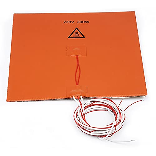 Lysee 3D Printer Parts & Accessories - HOT-220V 3D Printer Accessory Heated Bed Thermal Insulation Cotton Heat Insulation Mat 3D Printer Heating Bed Sticker - (Color: AS PIC)