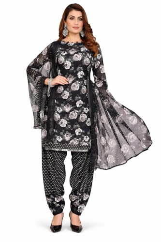 Image of Yashika Women'S Unstitched Crepe Dress Materials | Crepe Salwar Suit For Women | Suit Material For Women Unstitched