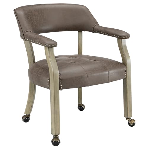 LEEMTORIG Rolling Chair Grey Legs