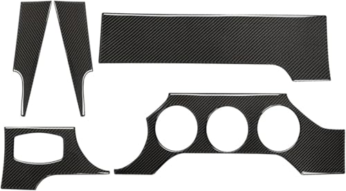 Pegatina de consola central para Ford Mustang: embellecedor interior de tablero de instrumentos