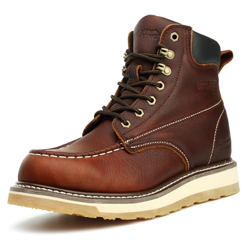 SAFETY LOONG Steel Toe Moc Boot