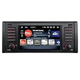 XTRONS Android 14 Autoradio mit Navi für BMW E39 M5 Octa-Core 4+64GB 7 Zoll Bildschirm Eingebautes 4G LTE CarPlay Android Auto AKM DSP GPS Bluetooth WiFi Optional DAB OBD DVR