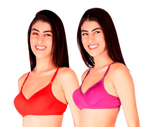 Image of Fabme Women Cotton Full-Coverage Bra