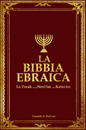 Bibbia ebraica in italiano grande stampa . Tanàkh (the hebrew bible (old testament) in italian) l'Antico Testamento della Bibbia cristiana: Il Tanàkh ... Ketuvim (כתובים,) testi sacri dell'ebraismo