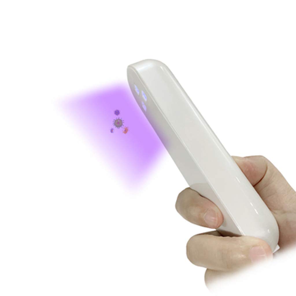 Light Desinfección portátil de Mano Stick uvc lámpara de esterilización Ultravioleta esterilizador doméstico portátil LED Ultravioleta Profundo 3.5 * 14cm