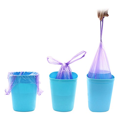 JIEJIA, Sacchetti per pattumiere con manici, 100