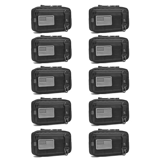 Best mystery ranch backpack 10 Pack Tactical Molle Admin Pouch