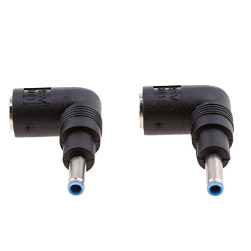 4 peças de cabo de alimentação CC 7,4 x 5,0 mm fêmea para adaptador macho de 4,5 x 3,0 mm para HP De