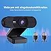 immagine 3HuaLights Webcam Full HD 1080P / 1536P - Videocamera per Computer Widescreen Streaming, Compatibile con Windows, Mac e Android (Medium)