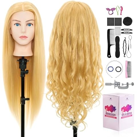 26" Hairdressing Head for Cosmetology Training Cover