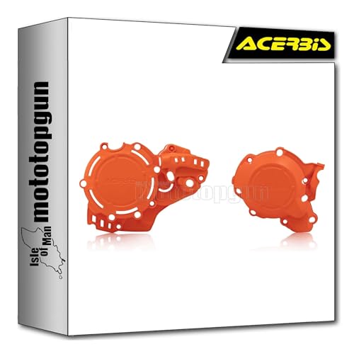 Acerbis X-Power engine protector orange haute protection Husqvarna TE250i 2020