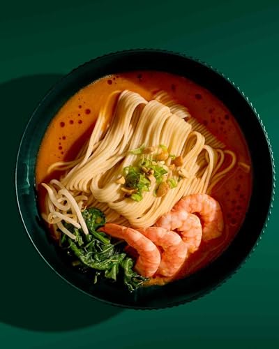 Lee Kum Kee Satay Nudel Meal Kit - Singapur Style Satay Ramen Nudeln mit Erdnusssauce und Suppenbasis, fertig in 3 Minuten, ideal als schnelle Mahlzeit für eine Person, 1 x 148 g – Bild 4