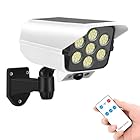 Yazmlin Solar Lights Outdoor, 3600mAh Motion Sensor Security Flood Solar Light with Remote Control,2000LM Bright Light,3 Lighting Modes,120°Lighting Angle,IP65 Waterproof for Outside Garage Yard