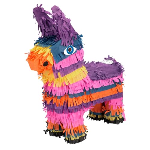 Boland - Piñata Burro, decoración colgante, decoración para cumpleaños, fiesta temática y carnaval