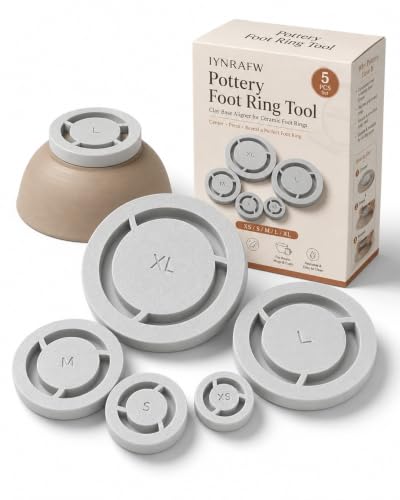 Pottery Foot Ring Tool Clay Base Aligner for Ceramic Even