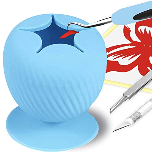 SenoKiss Herramientas de desmalezado para colector de desechos de vinilo (azul) Cover