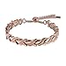 Bracelet pour Femme en Magnétique Titane Bijoux Chaîne Or Rose