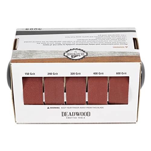 Dct Abrasive Paper 5Pc Sand Paper Variety Pack With Dispenser – 150, 240, 320, 400, 600 Grit Aluminum Oxide Sandpaper #TOP3