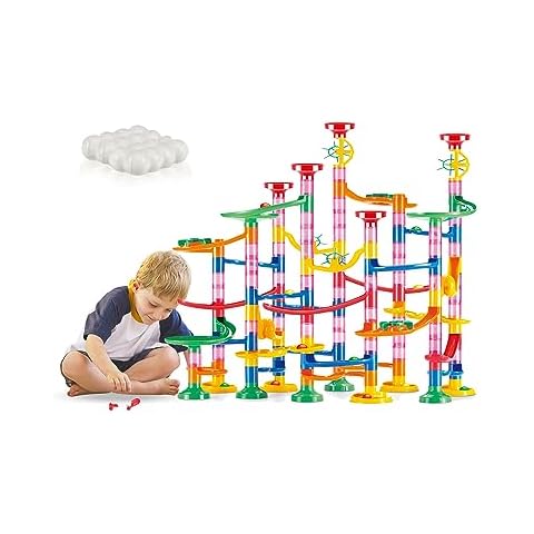 Lulizar 133 Pcs Marble Run Set Cover