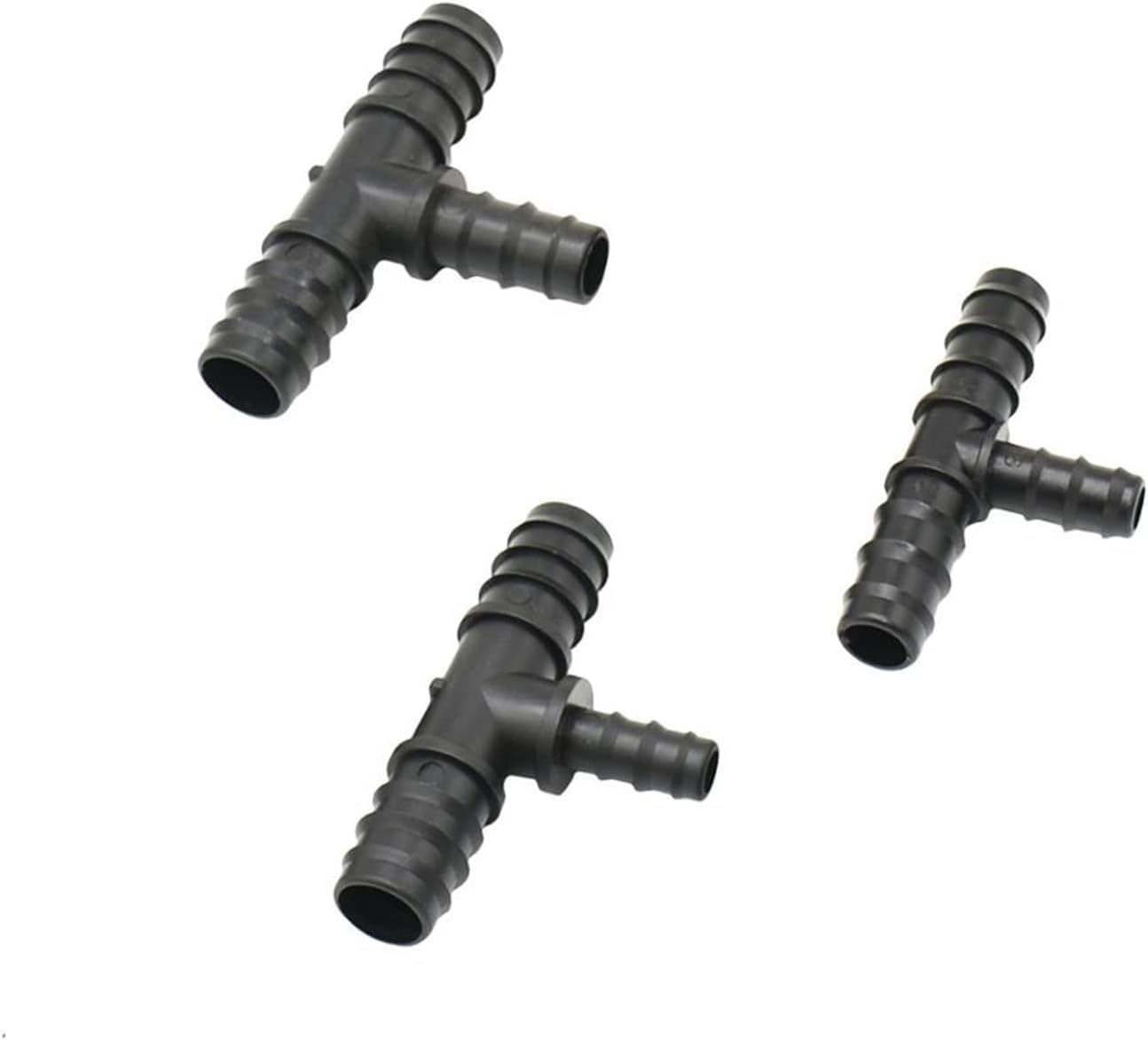 30 accesorios de manguera de jardín TSD reductor en T de 25 mm a 20 mm a 16 mm, colector de manguera para sistemas de riego y riego eficientes