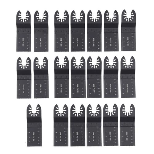 20PCS 35mm Multi Tool Blades Universal Oscillating Saw Blades, Professional Wood Metal Cutter Quick Release for Fein Multimaster, Ryobi, Milwaukee, Bosch, Dremel, Dewalt, Rockwell, Makita and More 1 20PCS 35mm Multi Tool Blades Universal Oscillating Saw Blades, Professional Wood Metal Cutter Quick Release for Fein Multimaster, Ryobi, Milwaukee, Bosch, Dremel, Dewalt, Rockwell, Makita and More
