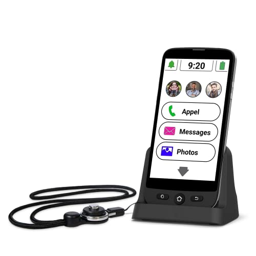 Amplicomms Smartphone M510-C 4G pour Séniors
