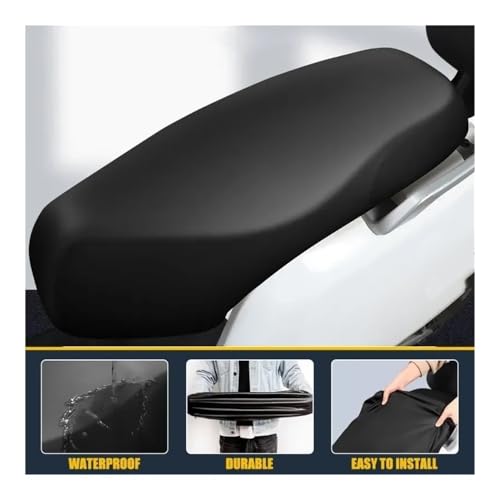 Coussin scooter imperméable et housse de siège moto anti-poussière universelle - 7
