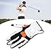 POENVFPO Golfing Training Glove,Non Slip Silicone Left Hand Golfing Glove Swing Locating Glove for Daily Training (Size 23-24 (for Men))