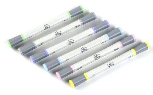 EK tools 6-Pack Craft Marker, Pastel Colors