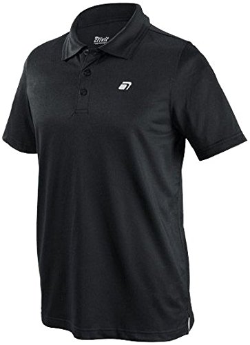 CRIVIT® Herren Funktions-Poloshirt (Gr. M 48/50, schwarz)