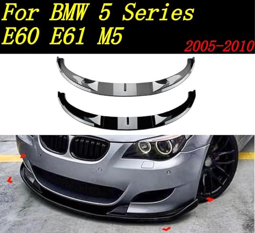 Lèvre de pare-chocs avant pour BMW E60 E61 M5 protège contre les rayures - 2
