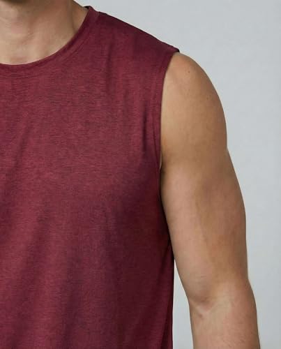 Image of Real Essentials 3 & 5 Pack: Men's Dry-Fit Active Athletic Tech Tank Top - Regular and Big & Tall Sizes (S-5XLT)