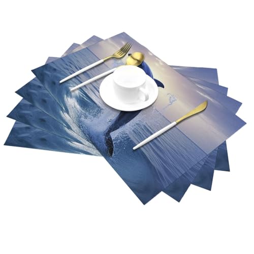 Napperons de table lavables pour protéger des taches et plats chauds