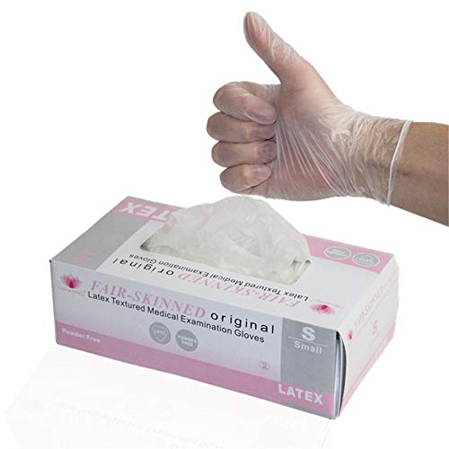 Guantes de PVC para manipulación de alimentos y clínicas dentales, transparentes 2
