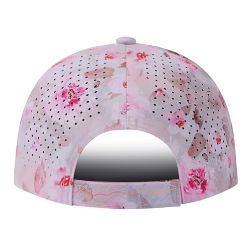Image of UPF 50+ Performance Water Resistant Baseball Cap Lightweight Breathable Hat Golf Running Boat Hiking for Men Women