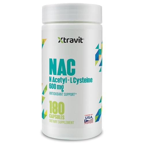 Xtravit NAC 600mg 180 Caps