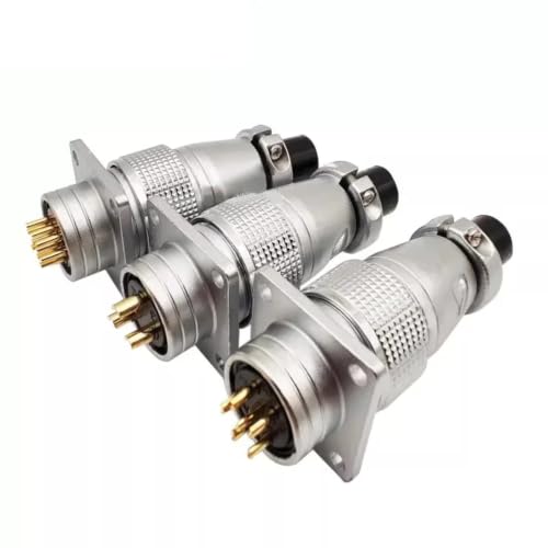 Conector aéreo PLS20 WS20 TP20 con diámetro abierto de 20mm versátil P20-12 5