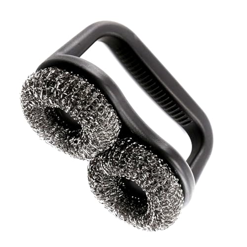 Alnicov BBQ Grill Cleaning Brush, BBQ brush, Wire Brush, Stainless Steel Oven Cleaning Tool, for Party BBQ, Kitchen