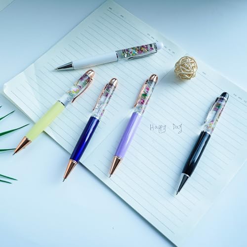 Sikyby Zauberstab Nettes 3D Schwimmer Flüssigkeit Schreiben Journaling Büro Stift Einzigartiges Geschenk für Frauen Männer Kinder Set von 5 Stiften