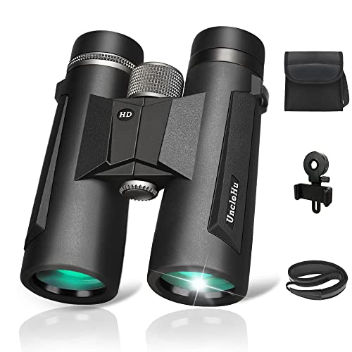 Fernglas Erwachsene 10x42 Professionelles Fernglas mit 16,5 mm BAK4-Prismen Hochleistungs-Militärfernglas für…