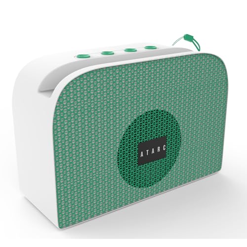 Image of AT-611 Ultimate | 05W Bluetooth Speaker | Hi-fi Stereo Sound Surround | Upto 08 Hours Playback with RGB Lights | Best for Mobile, Laptop /PC, Ipad, Media Players (Green)