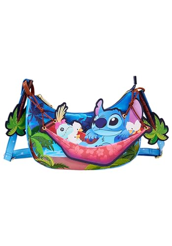 Loungefly Disney Lilo & Stitch Camping Cuties Crossbody Bag | Disney Accessories