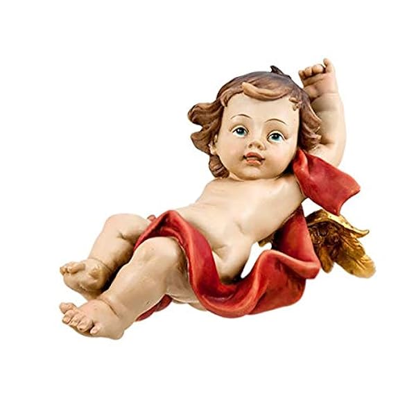 DRW Set de 2 angelitos tumbados 14cm de altox17 cm