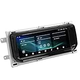 AMONIDA Lettore Multimediale per Auto, Lettore Multimediale per Auto da 10,25 Pollici per Sostituzione Android 10 8 Core per Land Rover Range Rover Sport L494 Bosch 2013‑2016 (4+64G) (6+128G)