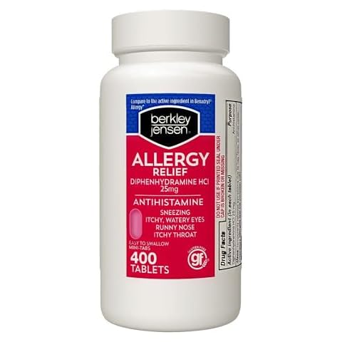 berkley jensen Allergy Relief Tablets Cover