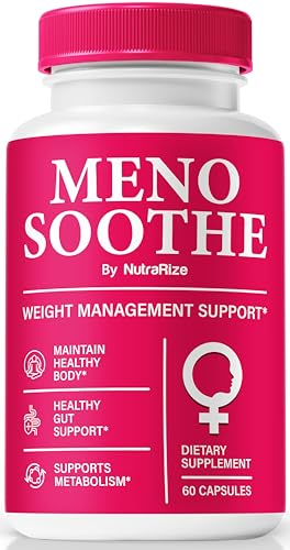 NutraRize Meno Soothe Weight Loss Pills, Official MenoSoothe with Premium Natural Blend to Support...