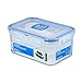 Produktbild LocknLock PP Classic Frischhaltedose | 0,6 L | 15,1 x 10,8 x 6,9 cm | 100 % luft- und wasserdicht | BPA-frei | Gefrier-& Kühlschrank Organizer | Spülmaschinen-& Mikrowellengeeignet