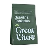 Mea Vita - GreatVita Bio Spirulina Tabletten (500mg) ca. 250 Stück